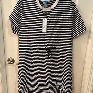 Draper James Tie Waist T-Shirt Dress NWT